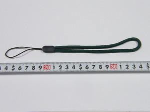 ◎ ハンドストラップ 21cm 5 (緑色)