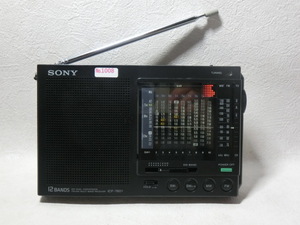 【№1008-ら6001】中古ジャンク品：SONY ソニー ICF-7601 12バンドラジオ 動作未確認
