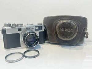 美品 Nippon kogaku NIKON ニコン S4 NIKKOR H-C 1:2 f＝5cm 一眼レフ フィルムカメラ 