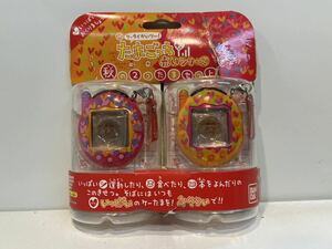 新品 けーたいカイツー！ たまごっち 赤いシリーズ 秋の2コたまセット ぴんくハートおれんじ おれんじハートぴんく 箱破れあり