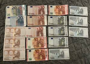ユーロ紙幣 165ユーロ ユーロ 外国紙幣 紙幣 札 EURO ヨーロッパ 古札 