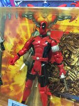 32-3 マーベル フィギュア 3点セット MARVEL HALL OF FAME RHINO DEADPOOL COLOSSUS_画像6