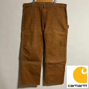 【希少】 60's Carhartt HEADLIGHT FINCK カーハート ヘッドライト フィンク トリプルネーム ダブルニーダックパンツ ビンテージ