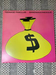 TEENAGE FANCLUB【BANDWAGONESQUE】LP 中古レコード