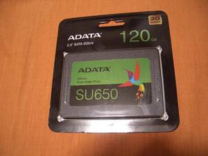 新品・未開封 ADATA SATA SSD 120GB Ultimate SU650 ASU650SS-120GT-R