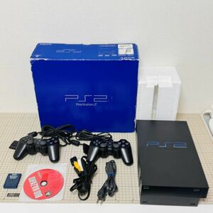 PS2 SCPH-30000 ソニー PlayStation プレイステーション プレステ SONY PS PS1 コントローラ 2個 レトロ ゲーム バイオハザード