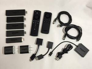 ★送料無料★まとめ★【 Amazon 】アマゾン Fire TV ファイアＴＶ スティック リモコン ACアダプター USBケーブル等