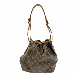 LOUIS VUITTON ルイ・ヴィトン M42226 モノグラム PVC プチノエ ショルダーバッグ ブラウン 210146 ショルダーバッグ