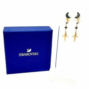 [ с коробкой ] SWAROVSKI Swarovski GP стразы swing moon серьги женский голубой 209339 серьги 