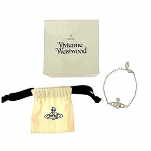 【箱付き】 Vivienne Westwood ヴィヴィアンウエストウッド メタル ラインストーン ミニバスレリーフ ブレスレット 172153 ブレスレット