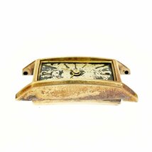 【1円スタート】【訳あり品】GENEVE ジュネーブ 17石 スクエア 18K/0.750刻印 手巻き レディース腕時計 212504_画像3