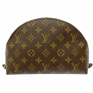 【ジャンク】 LOUIS VUITTON ルイ・ヴィトン M47520 モノグラム PVC トゥルース ドゥミロンド ポーチ ブラウン 202754 ポーチ