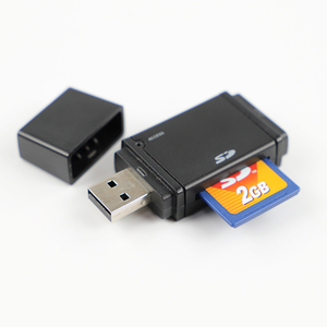 【2010年モデル】ELECOM カードリーダライタ USB2.0対応 SDXC対応 SD専用 17+10メディア対応 ブラック MR-A001BK
