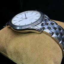 1円～ 6T30811023 LONGINES ロンジン V.H.P パーペチュアルカレンダー シルバー文字盤 L4.722.4 QZ クォーツ 保証書 メンズ 腕時計_画像5