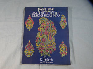 n) 洋書 Paisleys and Other Textile Designs from India ペイズリー柄他 Dover[1]1248