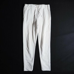 M3689f34　■JIL SANDER＋ ジルサンダー プラス■　20SS スウェットパンツ オフホワイト S / ホワイト Drawstring Sweat Pant シーズンレス