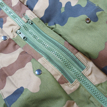 【DEAD STOCK】フランス軍 CCE CAMO WATERPROOF フィールドパーカ 4ポケット 80C_画像8