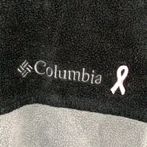 コロンビア　XL アメリカ古着　ワンポイントロゴ　刺繍　フリース　ジャケット　グレー　Columbia メンズ_画像8