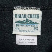 BRIAR CREEK XL アメリカ古着　メキシコ製　BULLDOGS プリント　スウェット　トレーナー　ブラック　メンズ_画像7