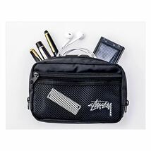 STUSSY ステューシー マルチケースセット 宝島社 付録 ウエストポーチ 小物入れ_画像3