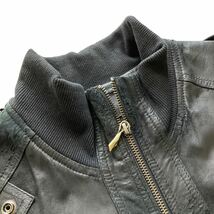 rare 14th addiction シープスキン ライダース leather jacket レザージャケット KMRii ifsixwasnine L.G.B レア_画像3