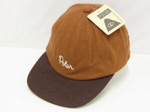 ◎レパ520/60☆YS☆未使用☆POLeR WOOL CAP ポーラー キャップ BROWN OS 223MCV0042-BRN☆1030-918B