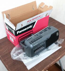 未使用開封品●Panasonic《ラジカセ》RX-M40