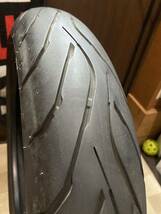 中古MCタイヤ 2020年製造 DUNLOP SPORTMAX ROADSMARTⅣ 120/70ZR17 スポーツマックス ロードスマート4 120 70 17 0220 M2840_画像3