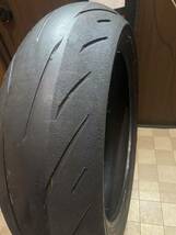 中古MCタイヤ BRIDGESTONE BATTLAX S22 190/50ZR17 バトラックス ハイパースポーツ 190 50 17 2719 M2858_画像4