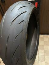 中古MCタイヤ バリ山 BRIDGESTONE BATTLAX S22 190/50ZR17 バトラックス ハイパースポーツ 190 50 17 0519 M2862_画像4