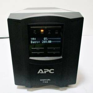 APC　無停電電源装置　UPS　SMART-UPS750　750VA/500W SMT750J ラインインタラクティブ給電 正弦波　シュナイダーエレクトリック　