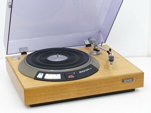 ■□DENON DP-3000/DP-3700F/DA-305/ortofon MC-20 レコードプレーヤー MC型カートリッジ/キャビネット付 デノン□■018411010-2□■