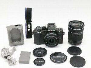 ●○【美品・シャッター数1700以下】OLYMPUS OM-D E-M10 Mark II EZダブルズームキット ミラーレス 一眼カメラ オリンパス●019207001○●