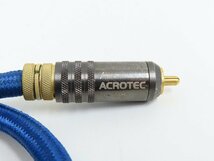 ■□ACROTEC WBT-0101 RCAケーブルペア 0.6m アクロテック□■231113002□■_画像6