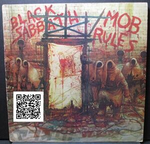 レア盤-Hard_Rock-マト_枝番無し-Franceオリジナル★Black Sabbath - Mob Rules[LP, '81:Vertigo - 6302 119]