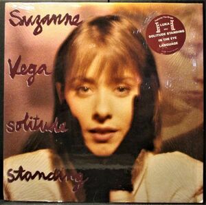 レア盤-SSW-半透明-DMM & Precision_刻印-USオリジナル★Suzanne Vega - Solitude Standing[LP, '87:A&M Records - SP-5136]