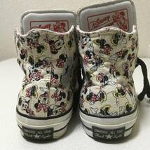 コンバース　CONVERSE Disney ディズニー　コラボシューズ　コラボスニーカー　ミニーマウス　5CK850 22.5cm_画像4