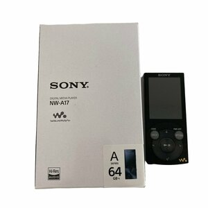 SONY ソニー WAILMAN ウォークマン　S series　16GB　型番NW-S745/ブラック　箱説（箱違い）スピーカー台　　難あり　初期化済