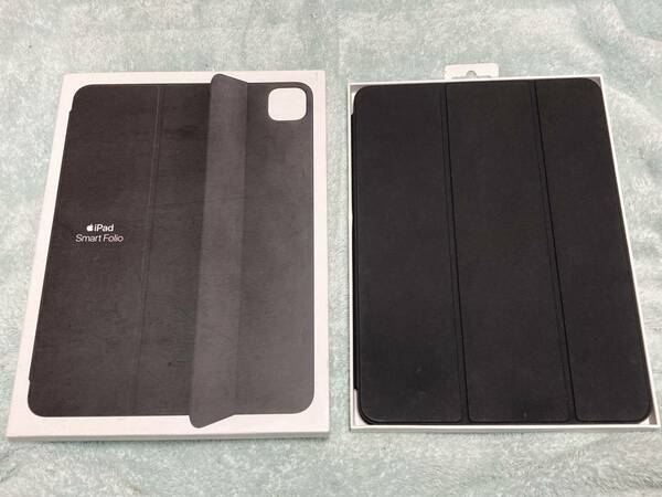 【送料無料】即決 Apple純正 11インチiPad Pro Smart Folio ブラック★第1世代/第2世代/第3世代/第4世代対応カバーケース