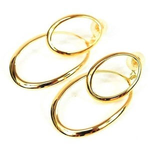 [ beautiful goods ] Vendome Aoyama K18 earrings hoop 