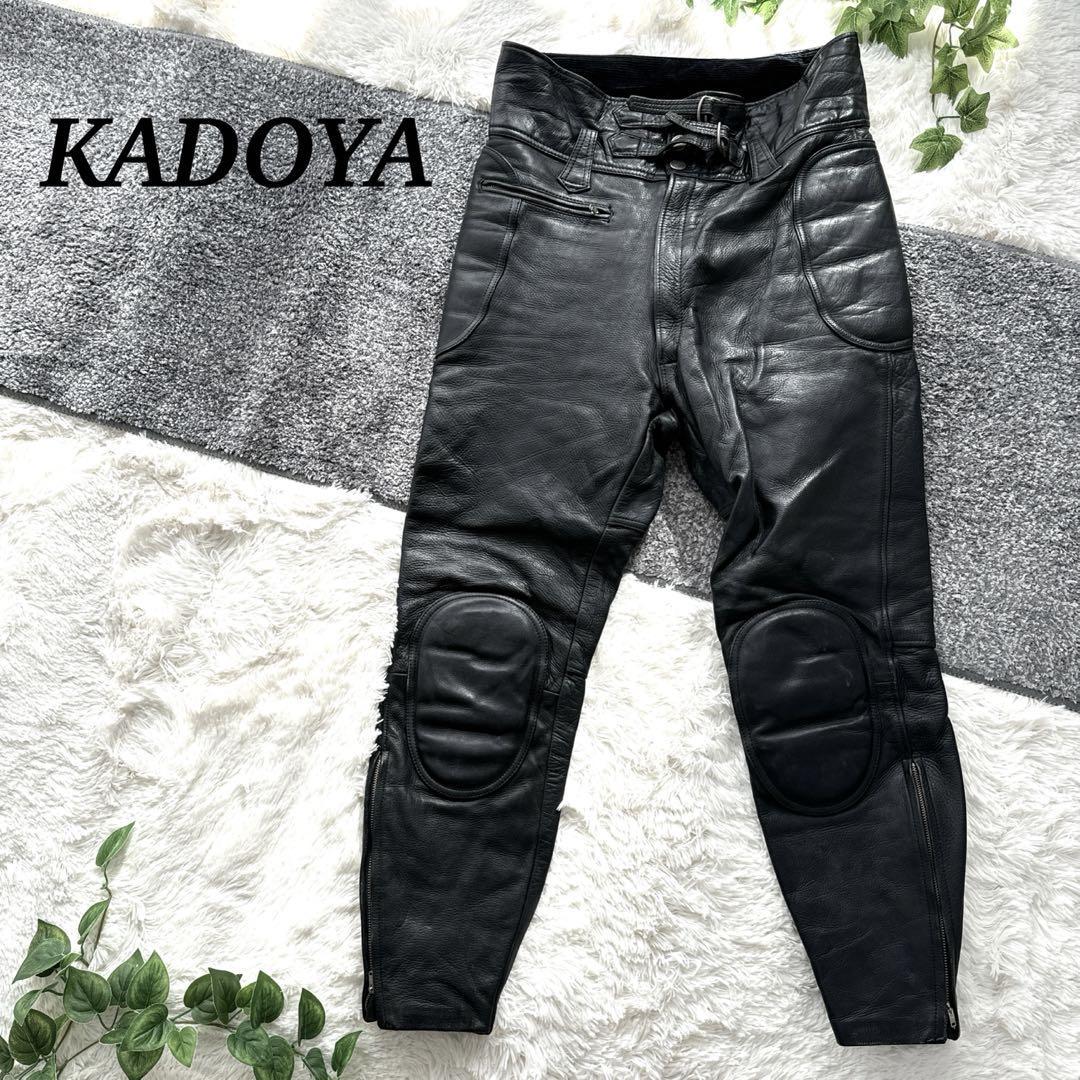 Yahoo!オークション -「kadoya)(レザー」(パンツ) (バイクウエア、装備
