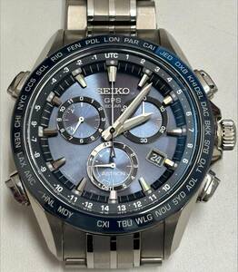 #22481 【動作品】SEIKO　アストロン　メンズ　8X82-0AB0-01 本体のみ