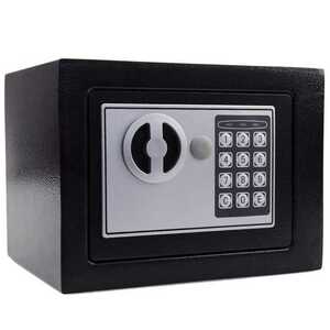  new goods free shipping electron safe small size safe store office work place home use safe numeric keypad black 