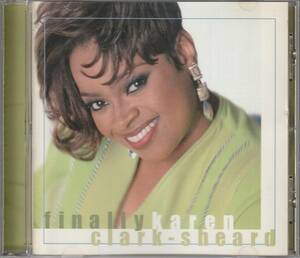 中古CD■R&B/SOUL■KAREN CLARK-SHEARD／Finally Karen／1997年／The Clark Sisters■Faith Evans, Donald Lawrence, Kierra Kiki Sheard