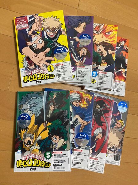 僕のヒーローアカデミア 2nd Vol.1〜8 全8巻 Blu-ray
