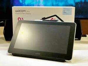 【美品】Wacom One 13.3インチ 液晶 ペンタブレット DTC133