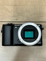 SONY α5000 ダブルズームレンズキット ブラック ILCE-5000Y/BJ1 ソニー ミラーレス一眼 _画像5