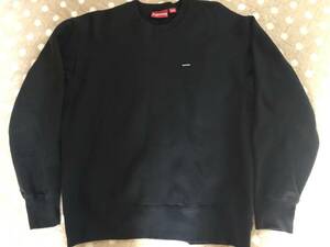 Supreme small box logo crewneck シュプリーム　スモールボックス　クルーネック　スウェット　黒S