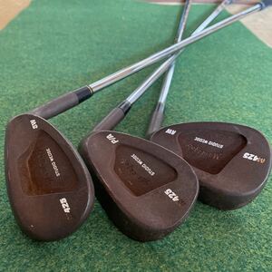 MASDA GOLF マスダゴルフ M425 ウェッジグースネック ノーメッキ ３本セット P/A, AW, SW ダイナミックゴールドS200