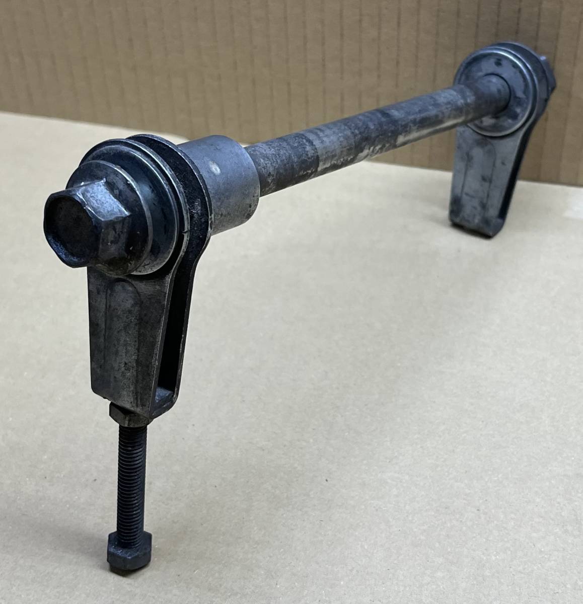  специальный отбор б/у 1 пункт ограничение *YAMAHA оригинальный *RZ250* обычный / задний / мост / регулировщик цепи / цвет / колесо * Yamaha 4L3 4UO RZ350 6B134